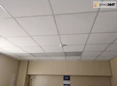 инфракрасные потолочные обогреватели Армстронг в офисе фирмы