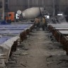 Маты для прогрева бетонных плит на заводе ЖБИ