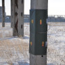 Цельные термоматы для прогрева бетонных колонн